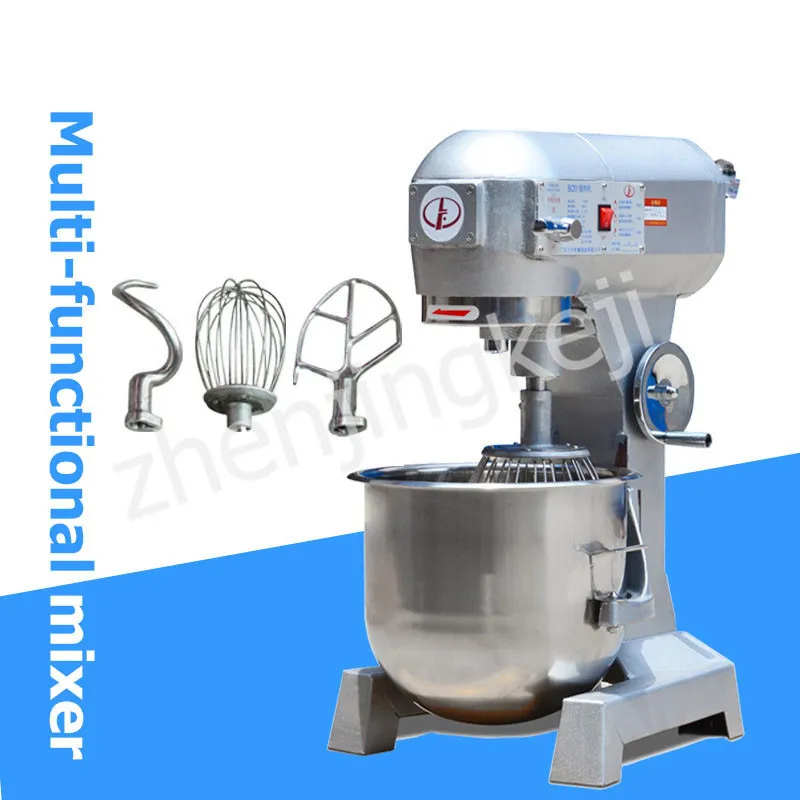 10L Kneading Mixer Home Commercial Chef flour Food Cream Shop Bakery Shop Multi-function Mixing Machine Mixer Egg Beater