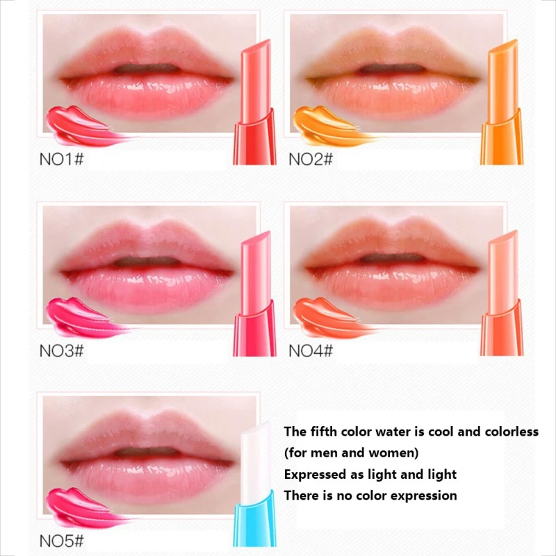 Увлажняющий бальзам для губ Увлажняющий Осветляющий тонкие линии Осветляющий цвет кожи анти-сушка бальзам для губ питательный Q1