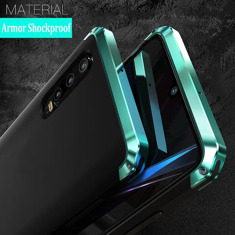 Tanie Dla Huawei P30 Pro Case twarde TPU etui wstrząsoodporne metalowy zderzak pokrywa dla Huawei P30pro Case luksusowe akcesoria ochronne 360