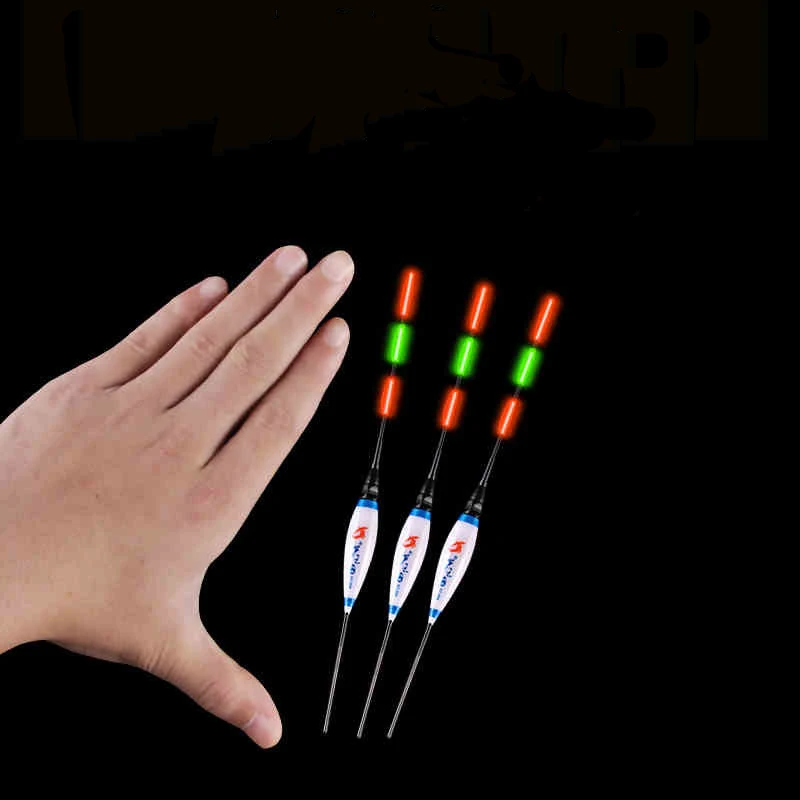 

1Pc Shallow Water Carp Fishing Float LED Electric Float Light Fishing Tackle Luminous Electronic Float With CR425 Battery