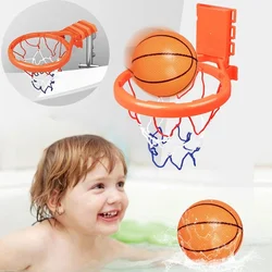 Jouets de bain amusants pour enfants, basket ball sûr, baignoire en plastique, jeu de tir, Mini salle de bain, ventouse, Bb50 
