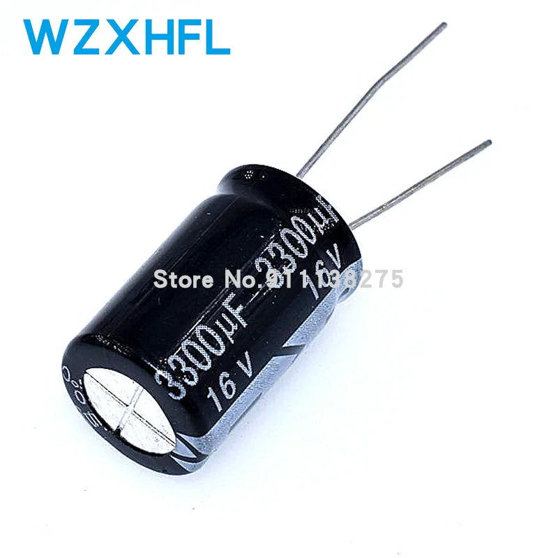 20pcs Aluminum Electrolytic Capacitor 16V 22UF 33UF 47UF 100UF 220UF 330UF 470UF 680UF 1000UF 1500UF 2200UF 3300UF 4700UF