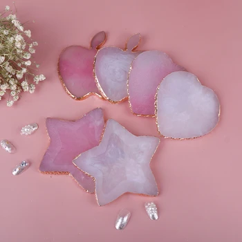 

Agate Nail Color Paint Palette Holder Drawing Nail Art Color Palette For Nail Color Mixing Display Nail Art Tools Star Shape