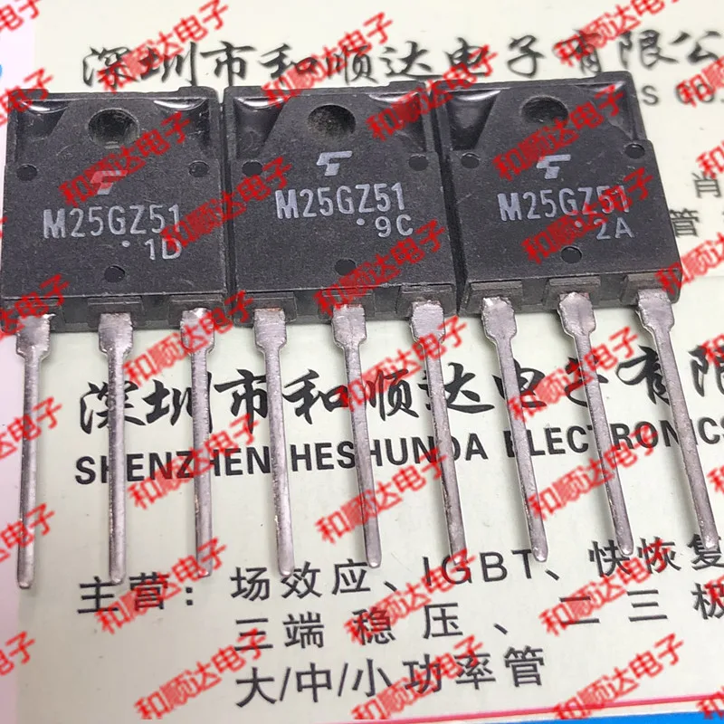 

5 шт./лот M25GZ51 TO-3PF 400V 25A