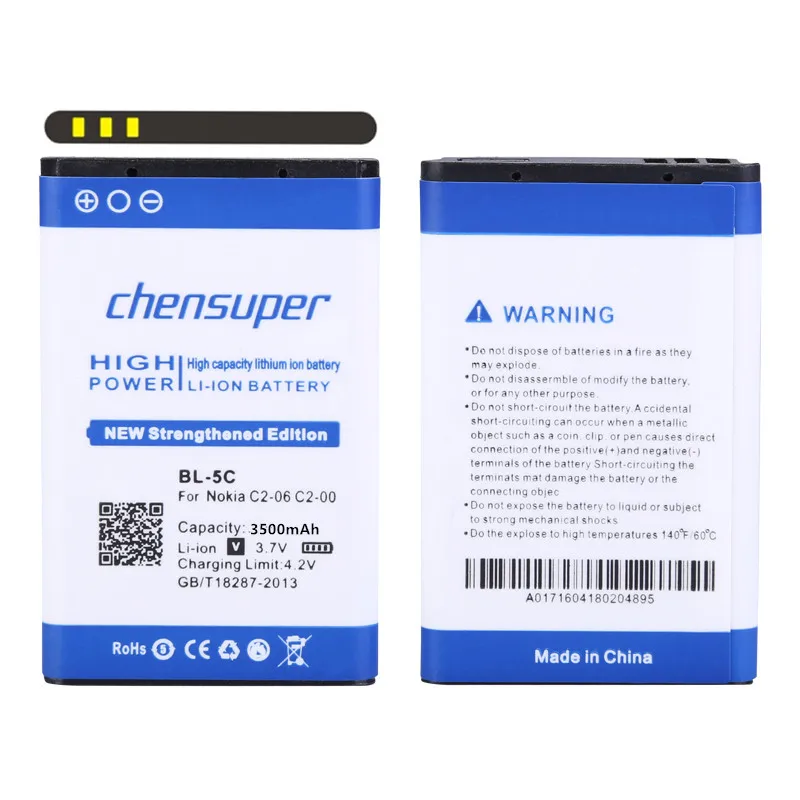 2800mAh-BL-5C-BL-5C-High-Capacity-Battery-for-Nokia-5130-XpressMusic-6230i-1100-1108-1110