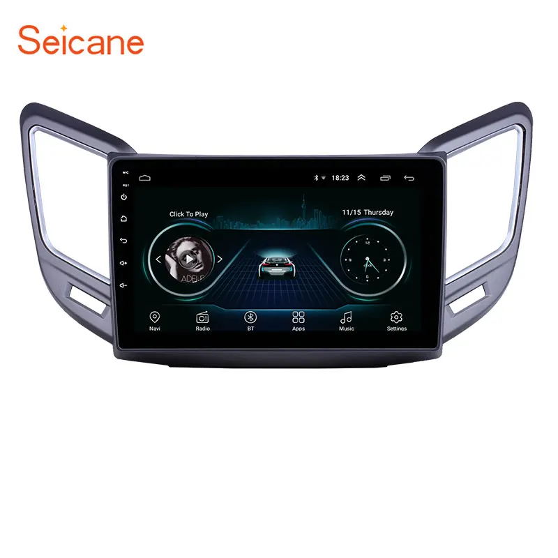 Seicane 9 дюймов Android 8,1 Автомобильный gps радио для Changan CS15 с WiFi 2.5D HD экран Поддержка Carplay DVR OBDII