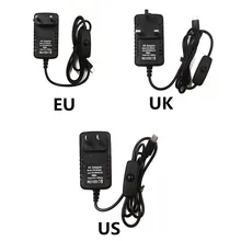 Raspberry pi 4 фута DC 5 V 3A Питание кнопочный выключатель постоянного тока, адаптер питания Micro USB Порты и разъёмы 5 вольт для Raspberry Pi 3 Model B + плюс