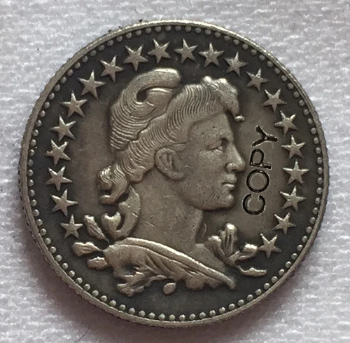 1935 Бразилия 50 рейс копия монет