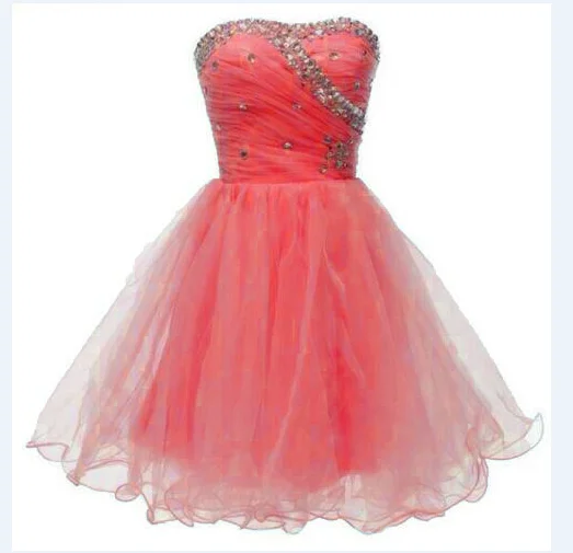 Бесплатная доставка платье для выпускного вечера короткое/мини На Шнуровке Для