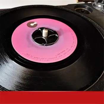 

7 Inch Vinyl Record Adapter Converter for 45RPM Turntable Phonograph LX9B