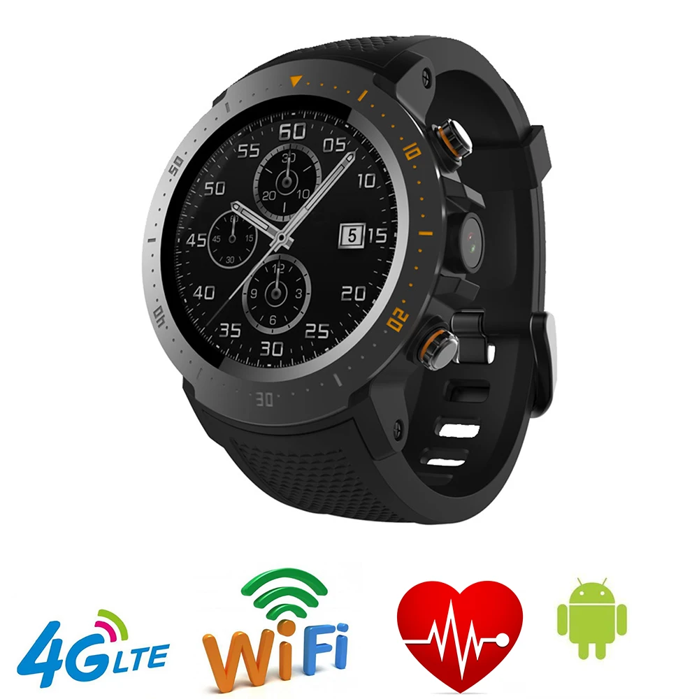 A4 4G Smart Watch Phone 530mAh 1+16GB Waterproof Smart Watches Sport GPS Watch Pedometer Smartwatch For IOS Android