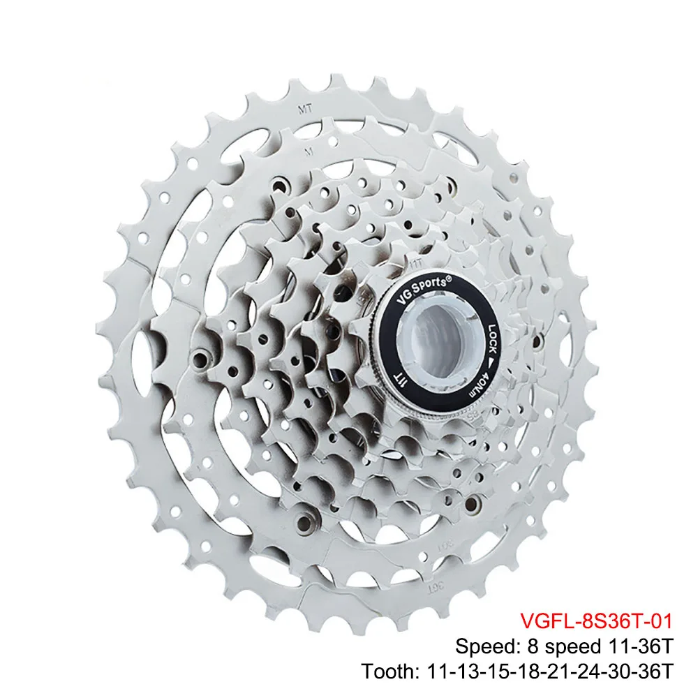 

MTB road Bicycle Cassette 8 speed 36T mountain bike cassette variable speed flywheel 8v 8s 11-36T riding Bicycle Part