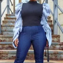 ^#Cheap Puff Long Sleeve Turtleneck Women Vintage Blouse Shirt Ladies 2019 Bodycon Retro Streetwear Autumn Fall Female Tops ^#Cheap Puff Long Sleeve Turtleneck Women Vintage Blouse Shirt Ladies 2019 Bodycon Retro Streetwear Autumn Fall Female Tops