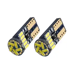 4 x T10 светодиодный 15SMD 4014 светодиодный лампы для автомобилей светодиодный Авто маркер лампы Интерьер Лампы оформление освещения DC12V