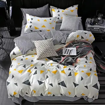

Leaf Pattern Bedding Set Bed Linings Duvet Cover Bed Sheet Pillowcases Quilt Cover Set For 1.2/1.5/1.8/2/2.2m Bed