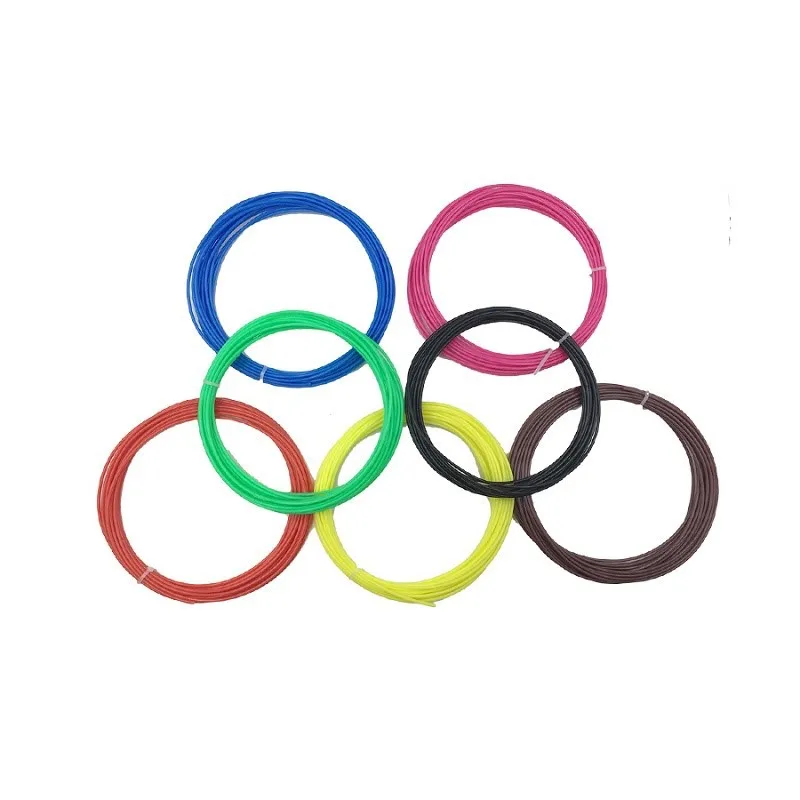 Factory Direct Selling 3D Printer Consumables 3D Printing Pen Consumables 1.75 Size PLA 20-Color* 10 M/Box