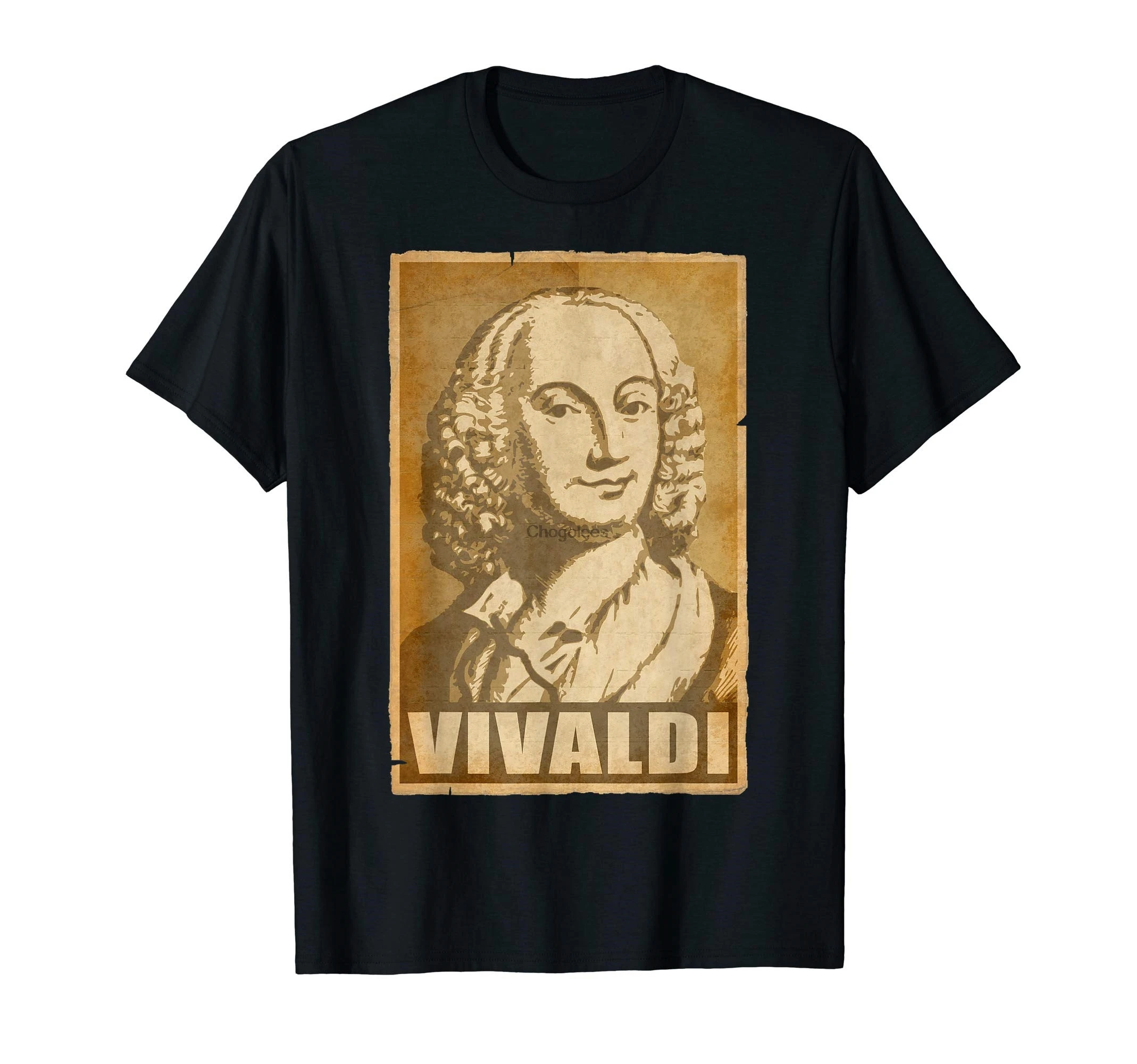 Antonio Vivaldi Vintage Torn Poster T-Shirt |
