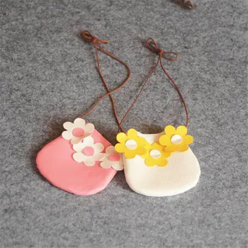 

Cute Children Flower Shoulder Bag Fashion Girl Shoulder Messenger Bags Baby PU Leather Crossbody Bags Mini Girls Cute Handbag