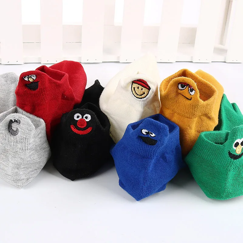 10 paires, продукт, женские носки, неглубокие, с вышивкой, короткие носки, носки, интересные носки-башмачки, низкие, с закрытым носком