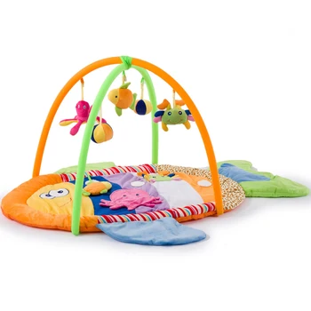 

Colorful fish baby play Blanket Fish shape Baby fitness frame game mat crawling mat crawling blanket educational toys