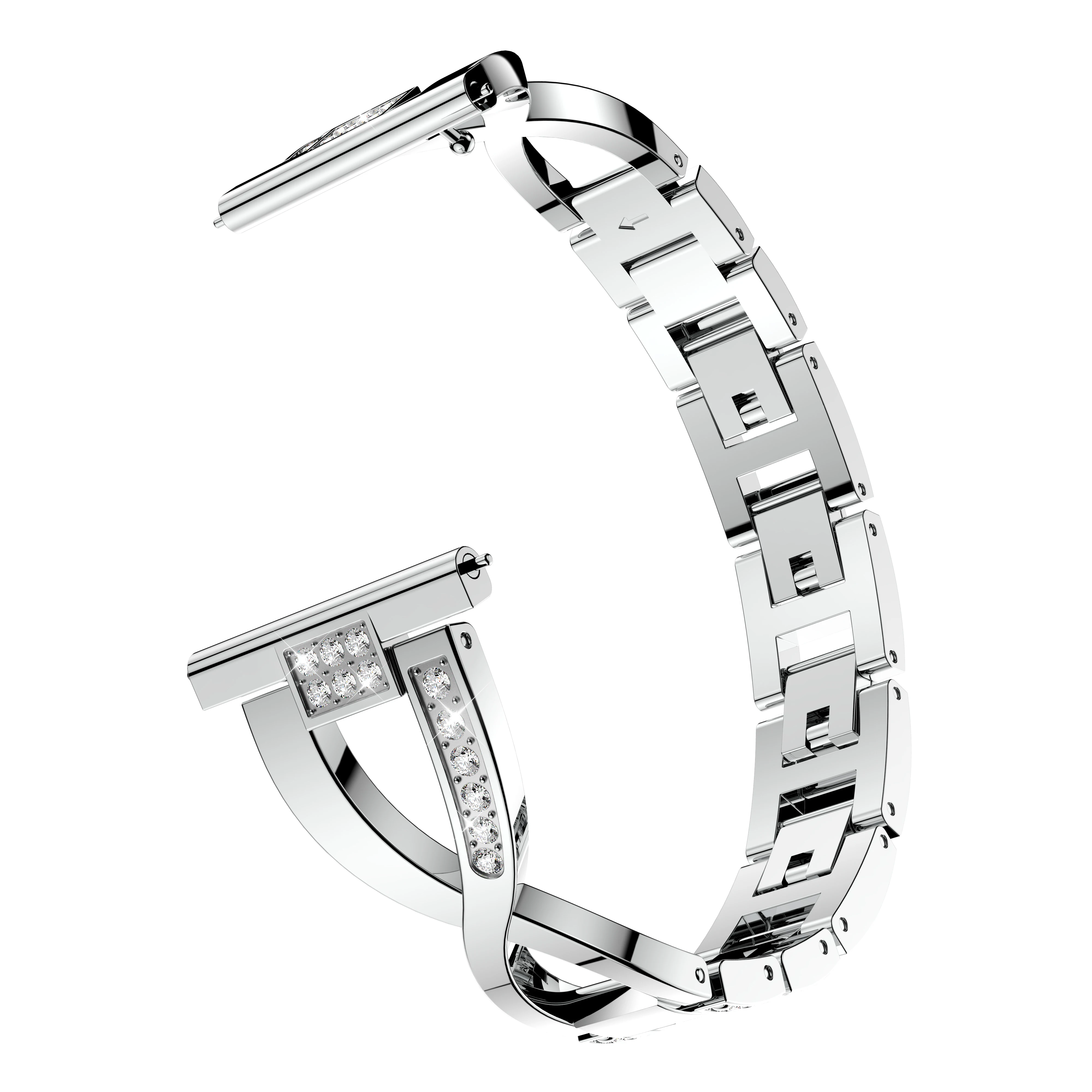 Elegant Rhinestone Strap for Smart Watches - 20mm/22mm
