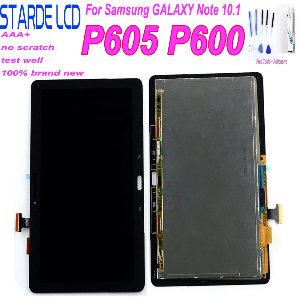 Lcd Per Samsung Galaxy Note 10.1 2014 Edition Sm-P600 P6000 P605 P600 P607 P601 Display Lcd Touch Screen Digitizer Assembly