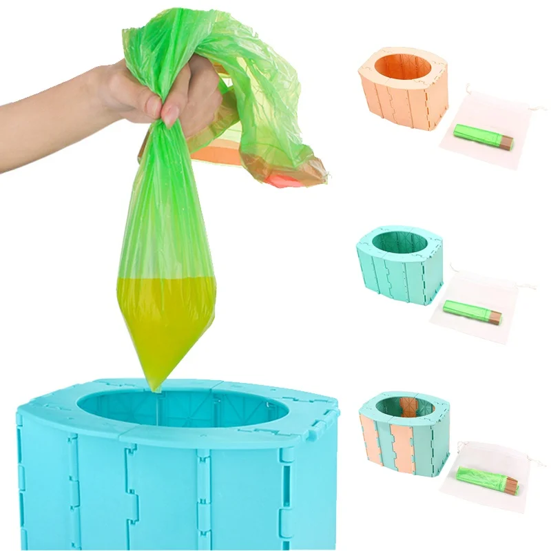Toilet-Seat Traveling Training for Kids Portable Outdoor Convenient Potty Baby Folding