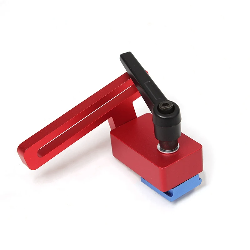 Aluminum Flip Stop Chute Locator for Woodworking and DIY Workbenches