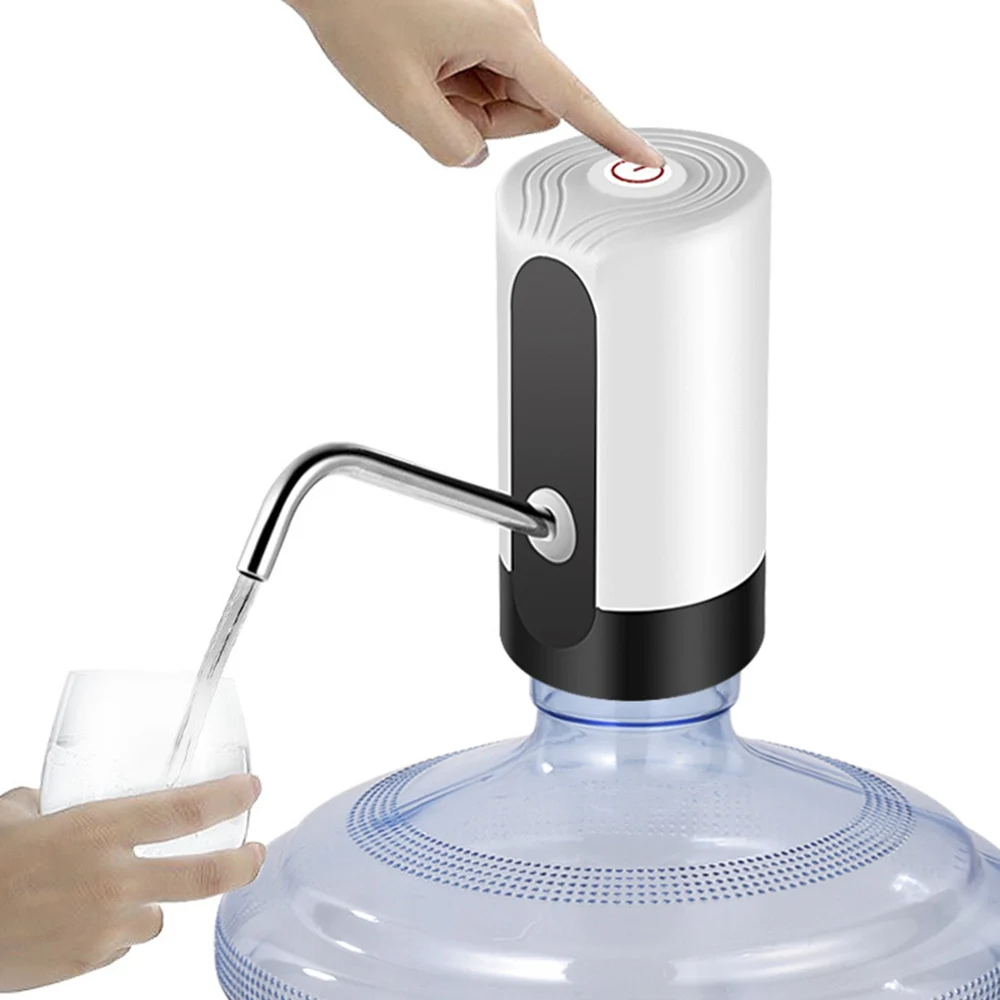 Электрический насос для бутылки воды портативный автоматический диспенсер для воды USB зарядка кувшин питьевой бутылки Посуда для напитков инструменты для отточения Ofice