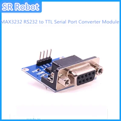 5 шт. MAX3232 RS232 к TTL последовательный порт конвертер Модуль DB9 разъем MAX23|Детали и