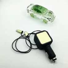USB Автомобильное зарядное устройство для мобильного телефона планшета gps 4.8A 2в1 телескопическое быстрое зарядное устройство автомобильное зарядное устройство двойной USB автомобильный адаптер зарядного устройства для телефона в