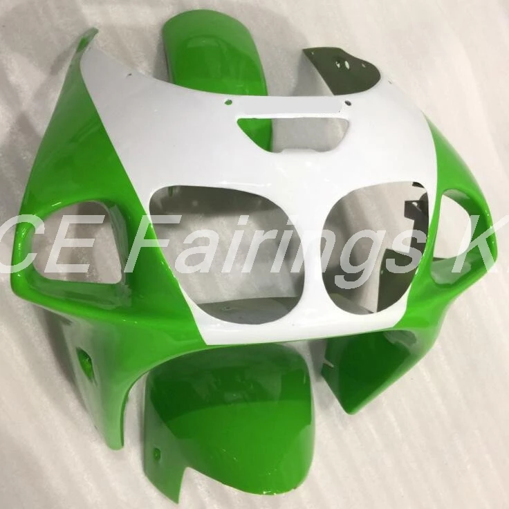 ABS обтекатель комплект подходит для Kawasaki Ninja ZX7R ZX-7R 1996-2003 96 97 98 99 00 01 02 03 Обтекатели на заказ Зеленый Белый Черный