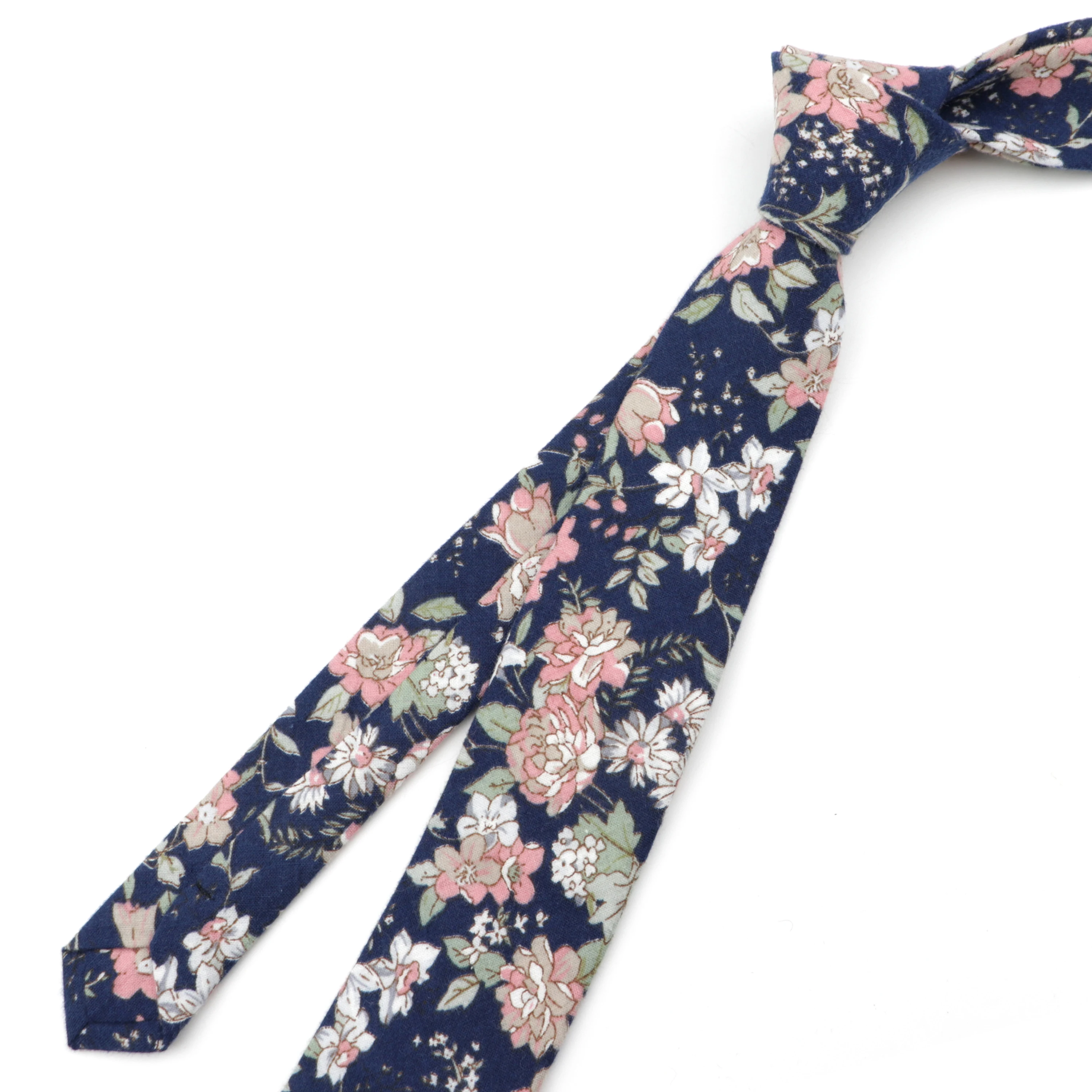 Neck Ties 6cm 100% Cotton for Women&Men Wedding Grooms Suit