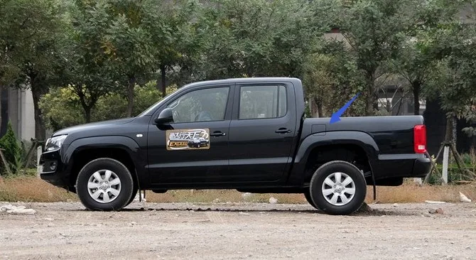 Хромированная крышка топливного бака для Volkswagen VW Amarok аксессуары для стайлинга автомобилей