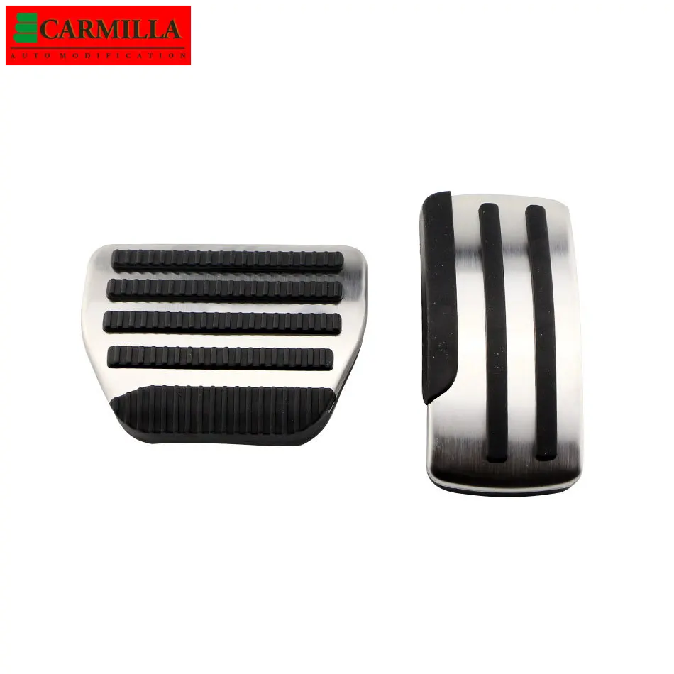 AT MT Car Pedals Stainless Steel Pedal Cover For Nissan X-Trail Xtrail T31 ROGUE Qashqai J10 Teana Altima