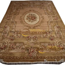 Ковер для гостиной, тканый, французский, С Завязанными узлами, толстый, плюшевый, 6,56 'X 9,84' lx1412, бежевый, gc85savyg28