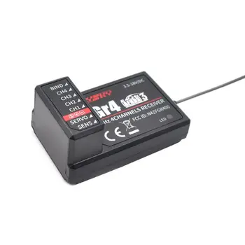 

FS-FGR4 Receiver 4CH 2.4G Single Antenna AFHDS 3 for NB4 Transmitter 634F