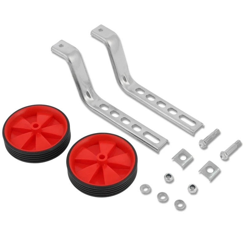 Cheap Bicycle Training Balance Wheels For 12 14 16 18 20 Inch Universal Adjustable Kids Childrens Bike Stabiliser 6