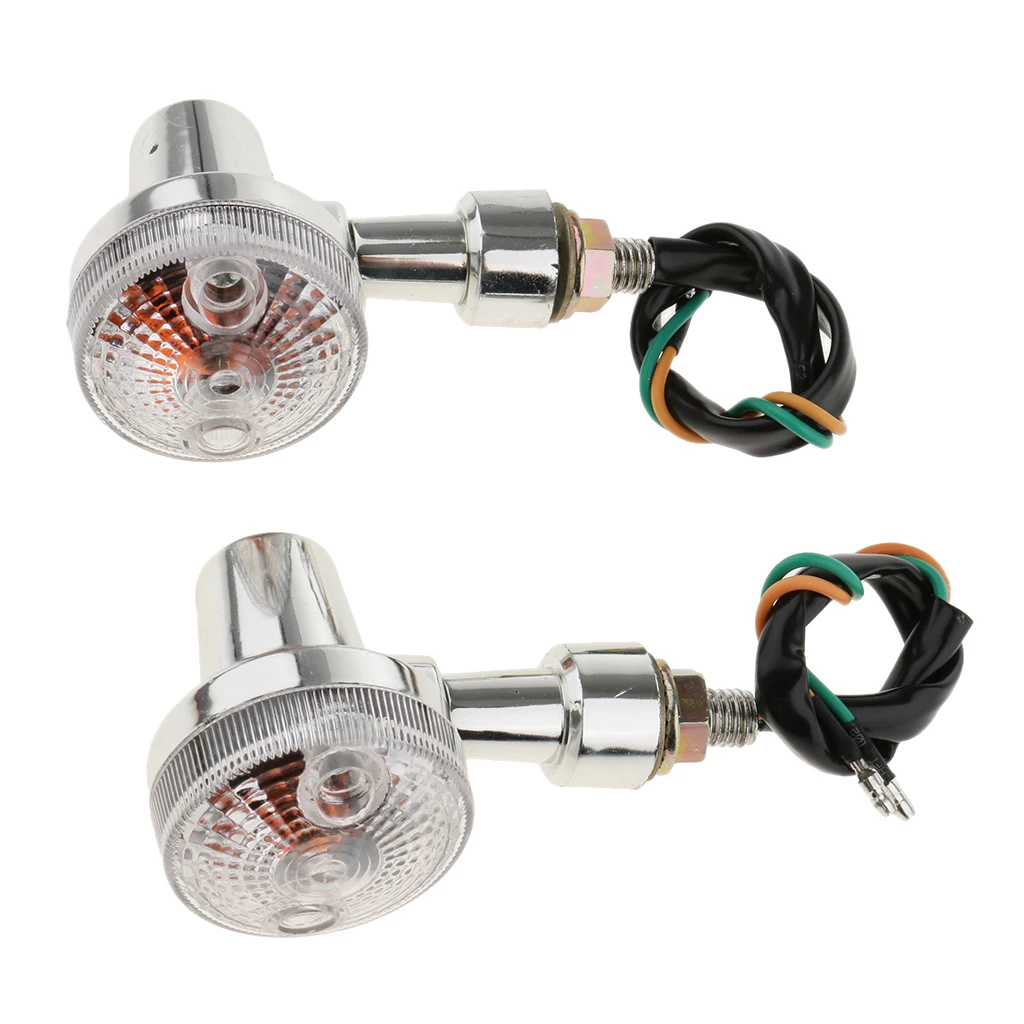Motorcycle Turn Signal Light Lamp For Yamaha Bulb 12V Universal Fits For Honda Suzuki 