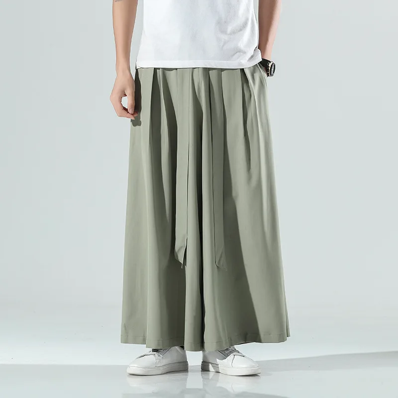 Wide Leg Pants Mens Trousers Hiphop 