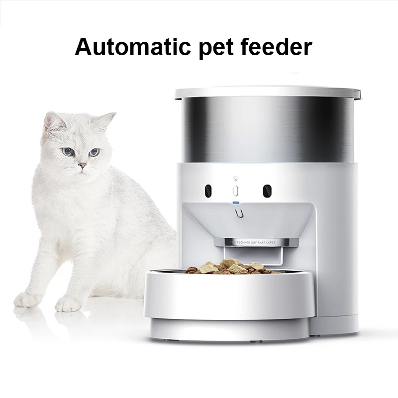 

Intelligent feeder cat feeding machine dog automatic feeding machine regularly feeds cat food dog food pet products