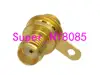 Connector SMA female jack Nut bulkhead handle solder panel mount straight ► Photo 3/5