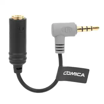 

COMICA CVM-SPX TPE for TRS 3.5mm to TRRS Audio Adapter Cable for IOS/Huawei/Samsung Smartphones Tablets PC TPEAudio Adapter Cabl