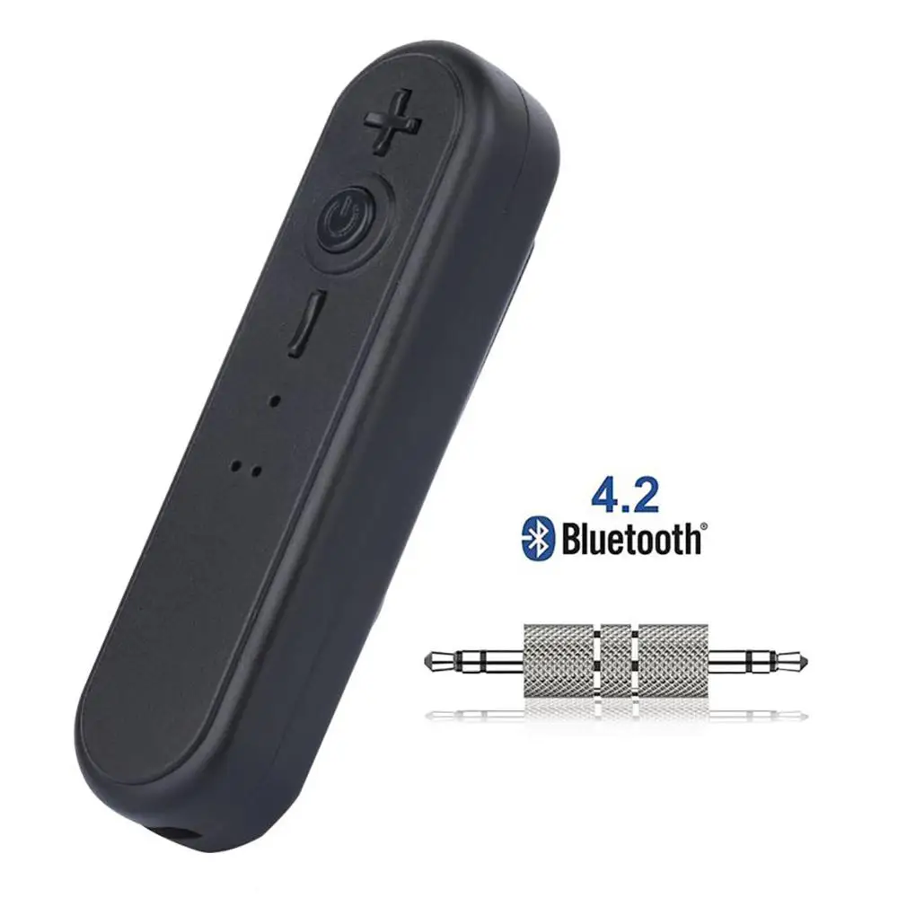 Автомобильный передатчик Авто музыкальные приемники Автомобильный Bluetooth AUX 3,5 мм разъем Bluetooth приемник для гарнитуры Вызов Bluetooth адаптер