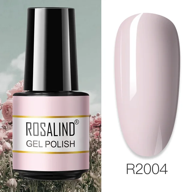 ROSALIND Primer Top Base Coat 7ML Gel Nail Polish For Manicure Long Lasting Nail Art Salon Gel Varnish UV LED Color Gel Polish RAR2004