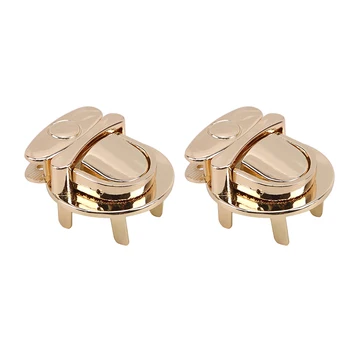 

Metal Luggage Hardware Clasp Turn Lock Twist Lock For DIY Handbag Bag Purse Hardware Closure Bag Parts