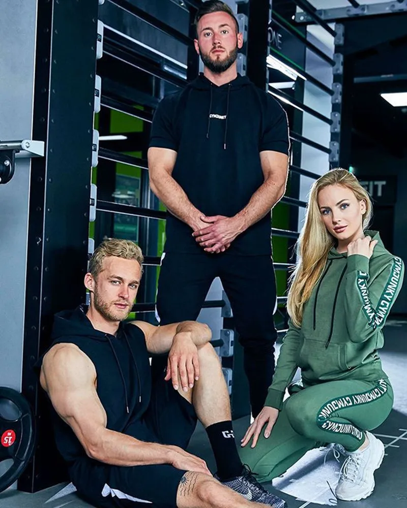 Мужская спортивная одежда Muscle brothers 2020 года повседневное зимнее пальто с