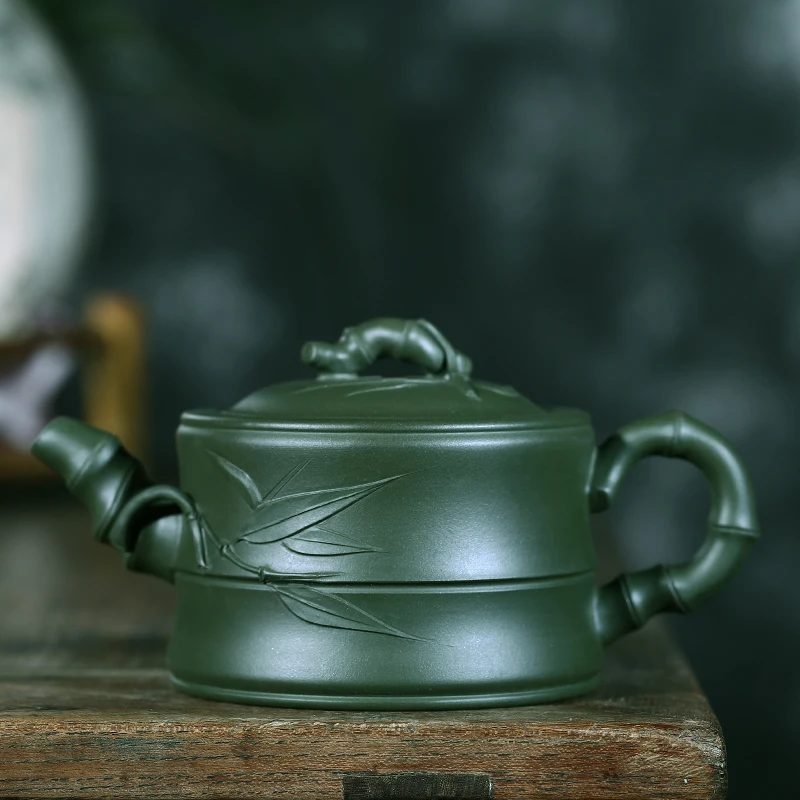 

Yixing red stoneware teapot raw ore handmade purple sands tea set teaware redware purple clay kungfu tea pot cup gift box
