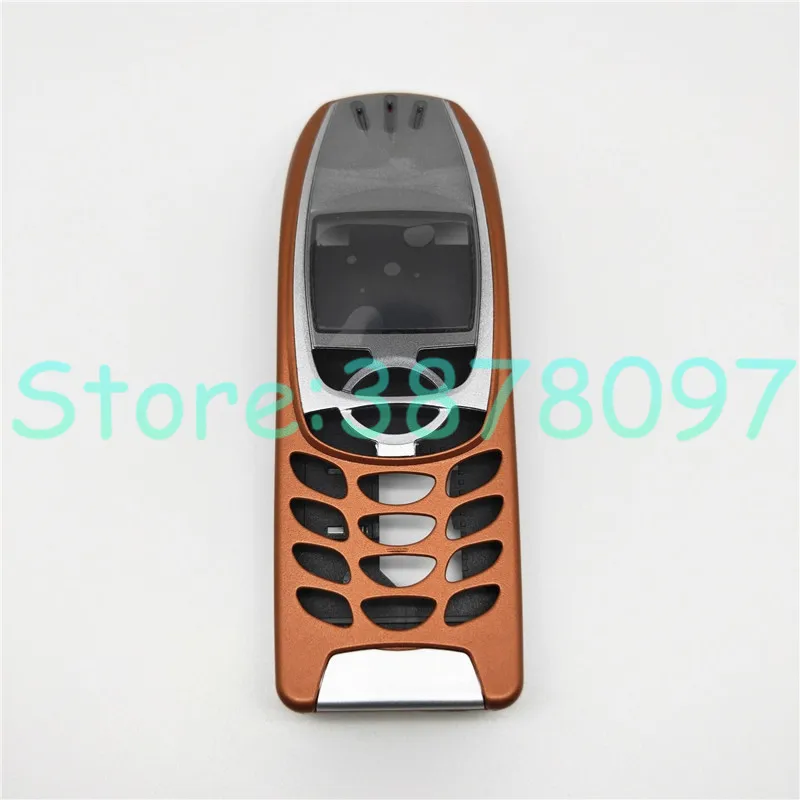 Brown Полный Чехол для мобильного телефона Nokia 6310 черный/золотой/серебристый/коричневый - Цвет: Brown