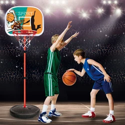 120-200CM Basketball Stands Height Adjustable Kid Basketball Goal Hoop Toy Set Basketball for Boys Training Practice Accessories